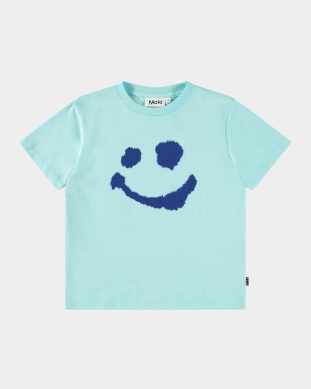Boy's Rame Water Smile Short-Sleeve T-Shirt, Size 8-10